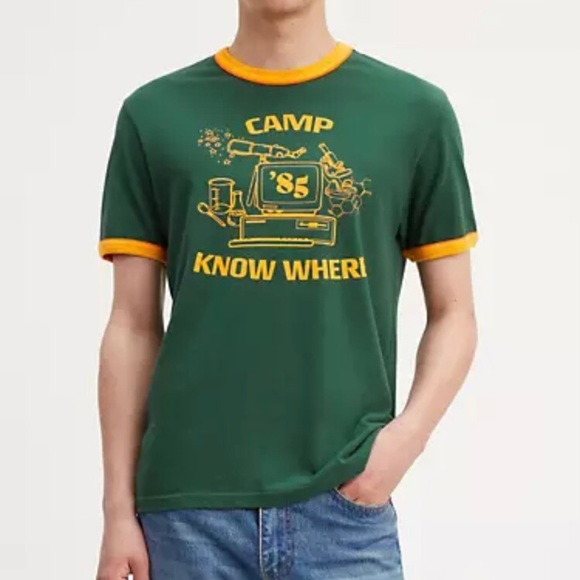LEVI'S x STRANGER THINGS CAMP KNOW WHERE TEE - Picture 2 of 5